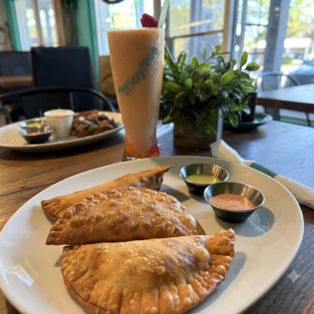 Beef empanada.