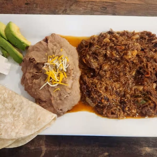 Barbacoa a La Mexicana.
