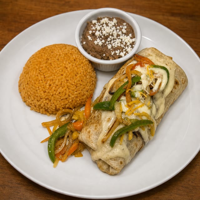 Cali Homie Burrito.