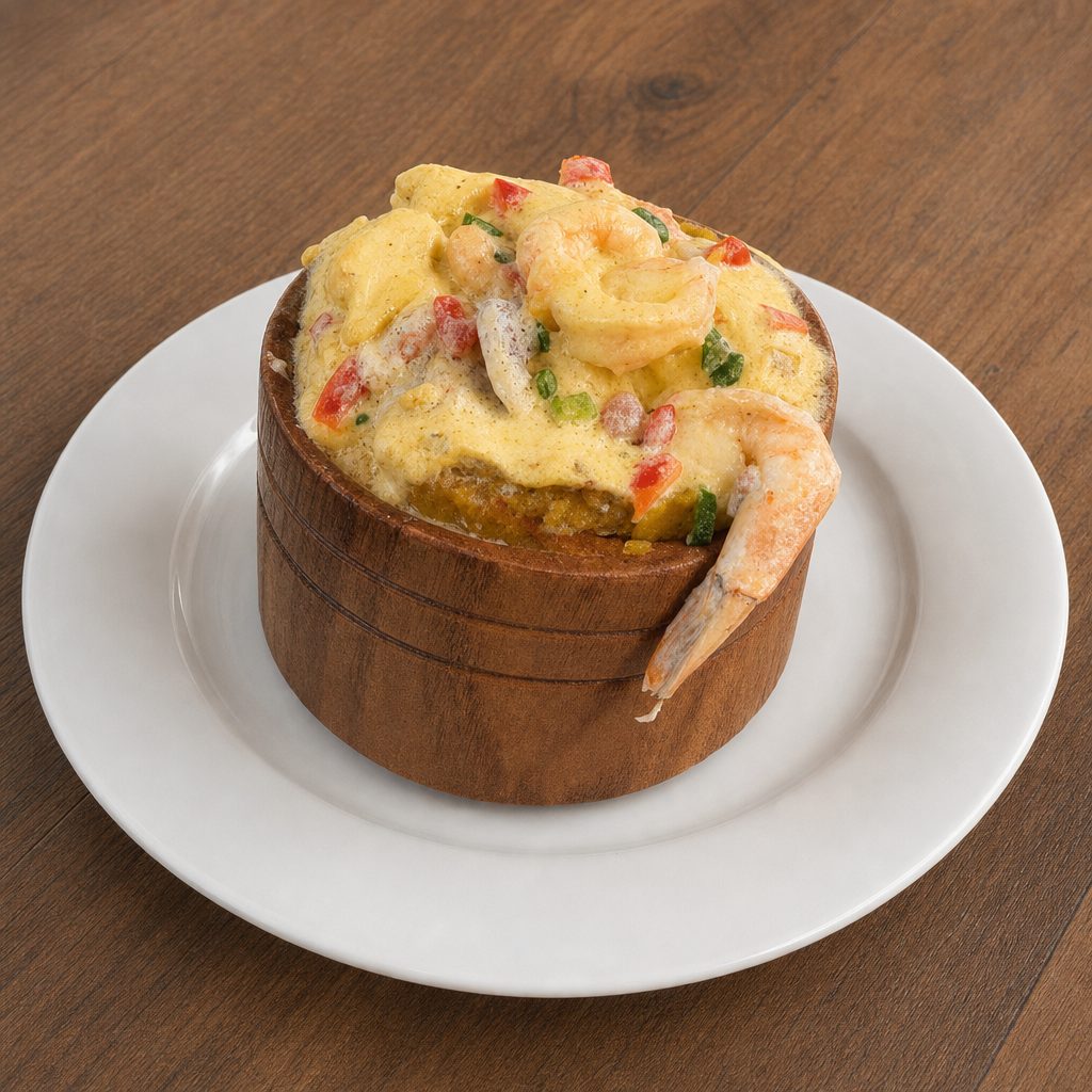 Shrimp Mofongo.