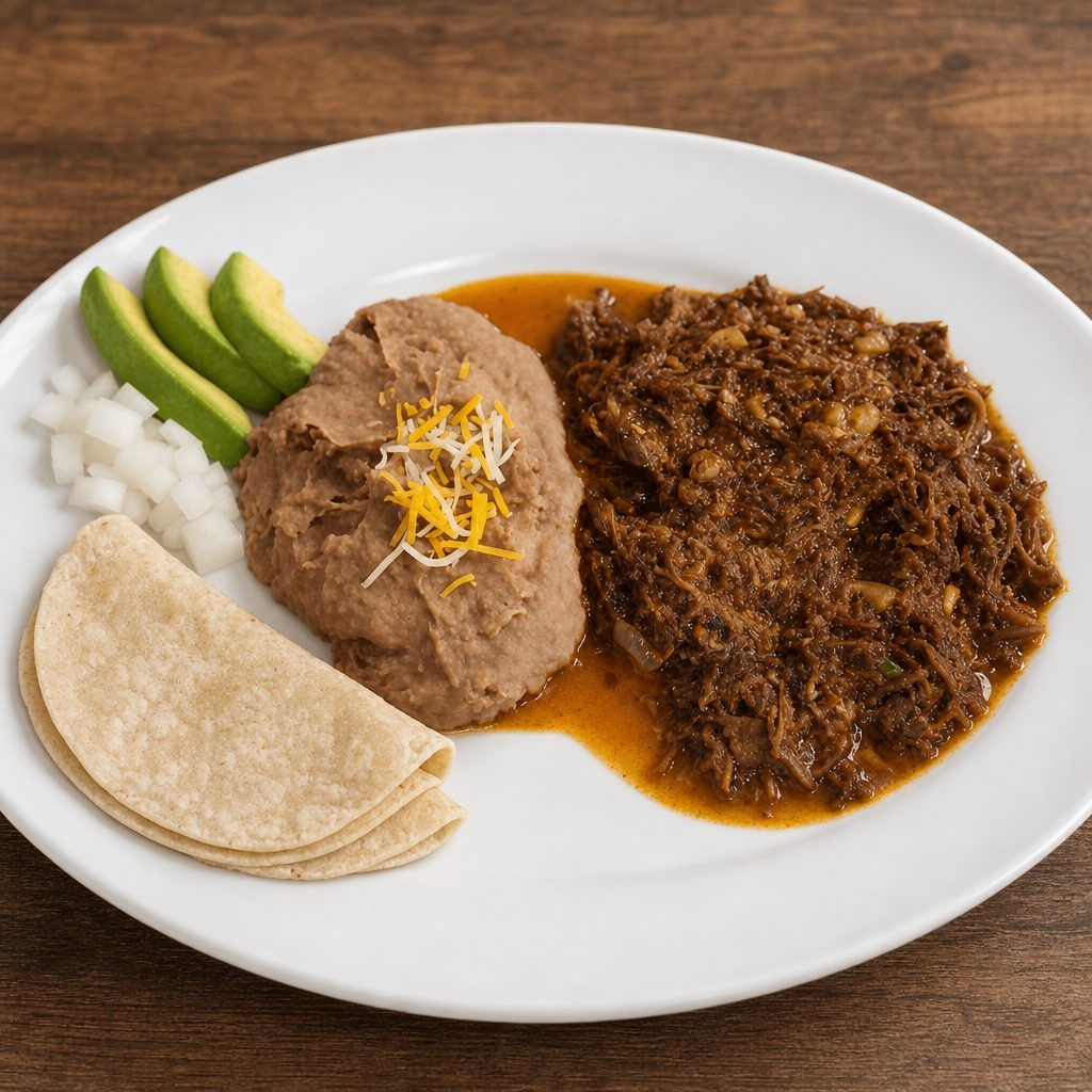 Barbacoa a La Mexicana.