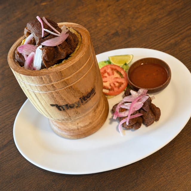 Fried Pork Mofongo.