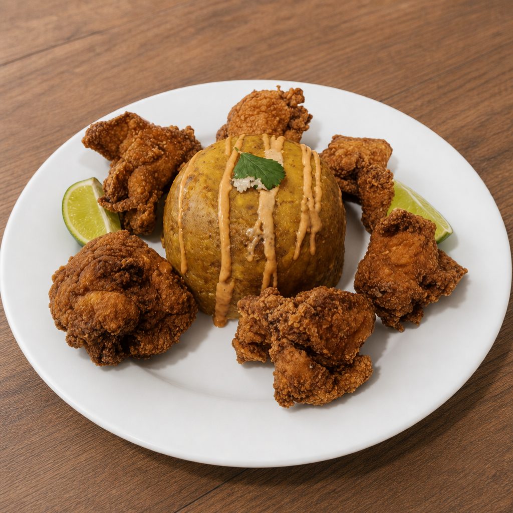Chicken Mofongo.