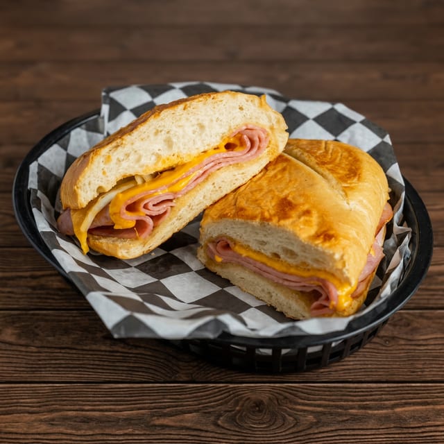Ham & Cheese Sandwich.