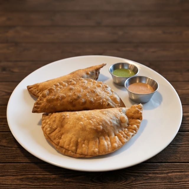 Pizza empanada.