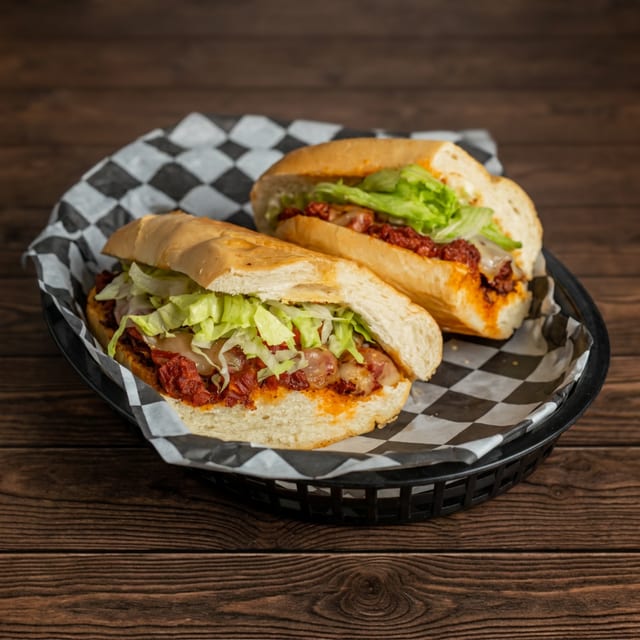 Beeftrami Sandwich.