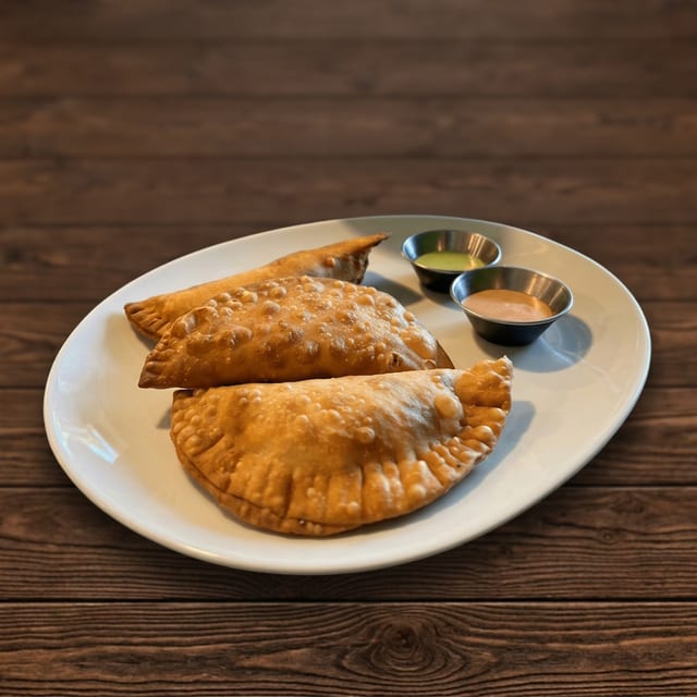 Beef empanada.
