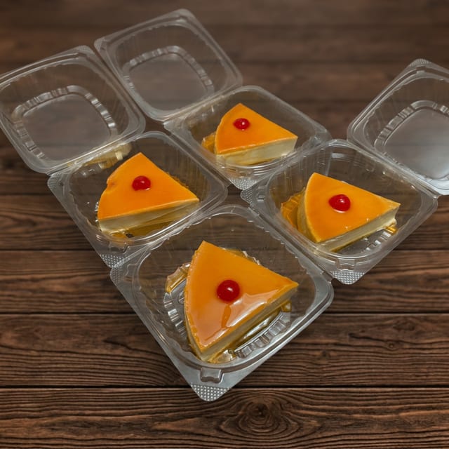 Flan Napolitano.